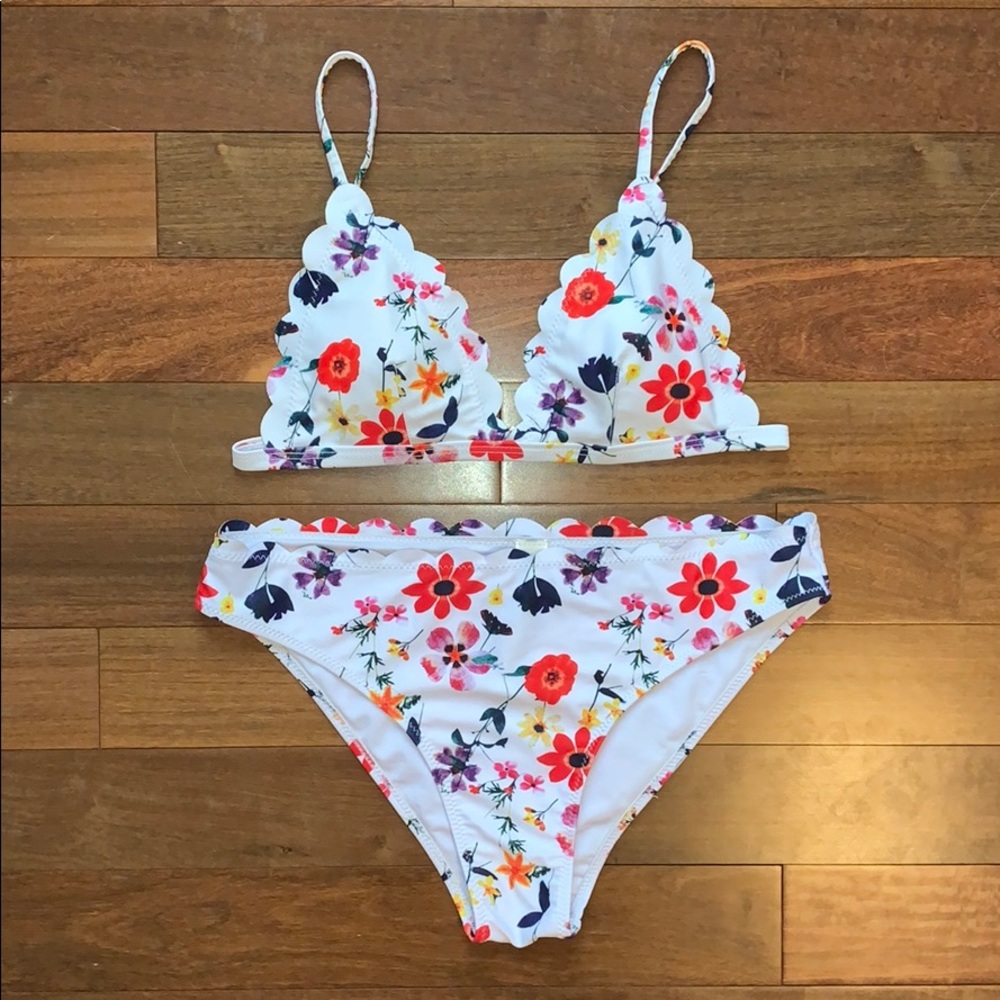 Cupshe Flower Print Bikini